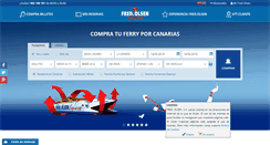 Desktop Screenshot of fredolsen.es